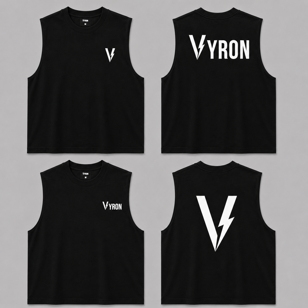 2X1 Musculosa Vyron + Musculosa Big logo