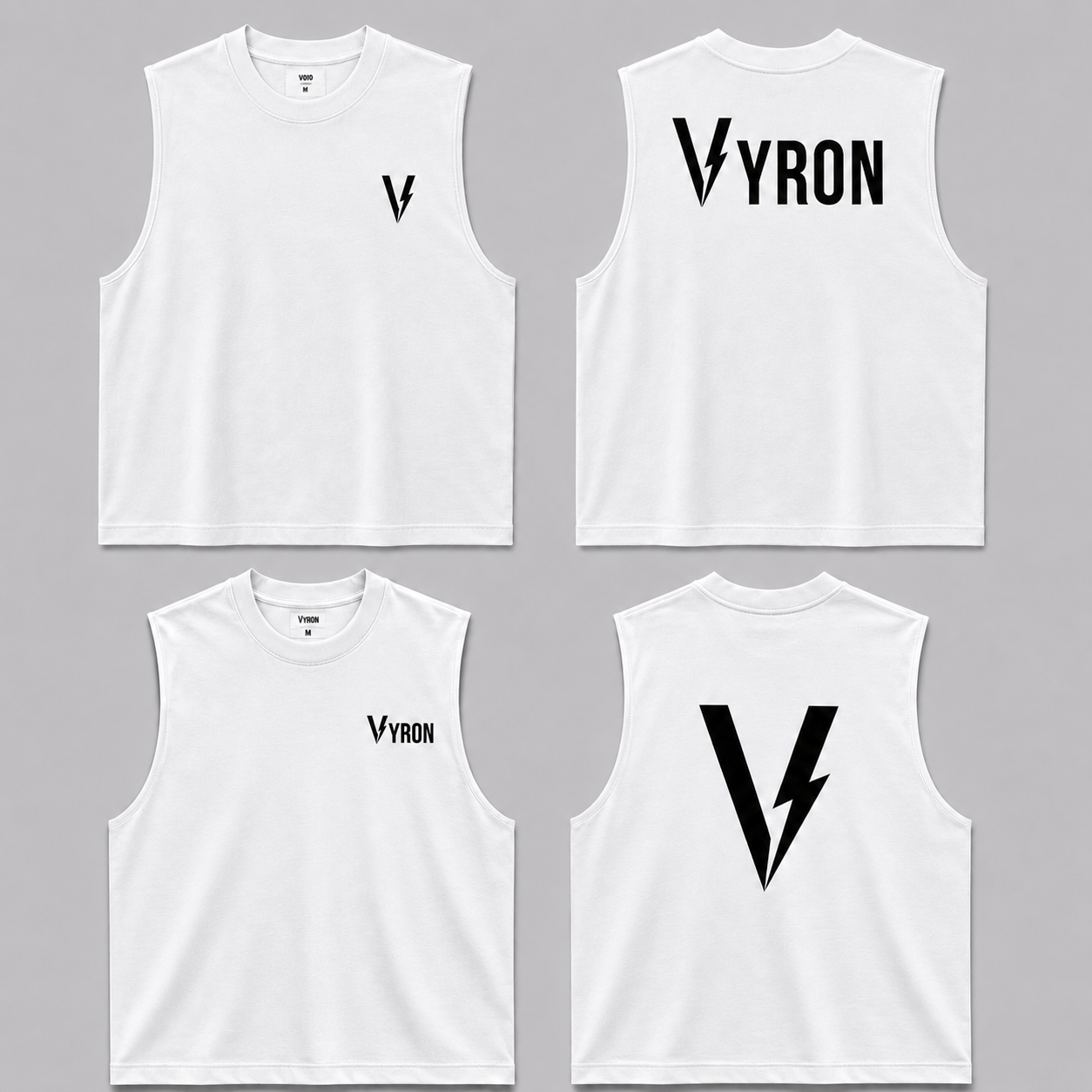 2X1 Musculosa Vyron + Musculosa Big logo
