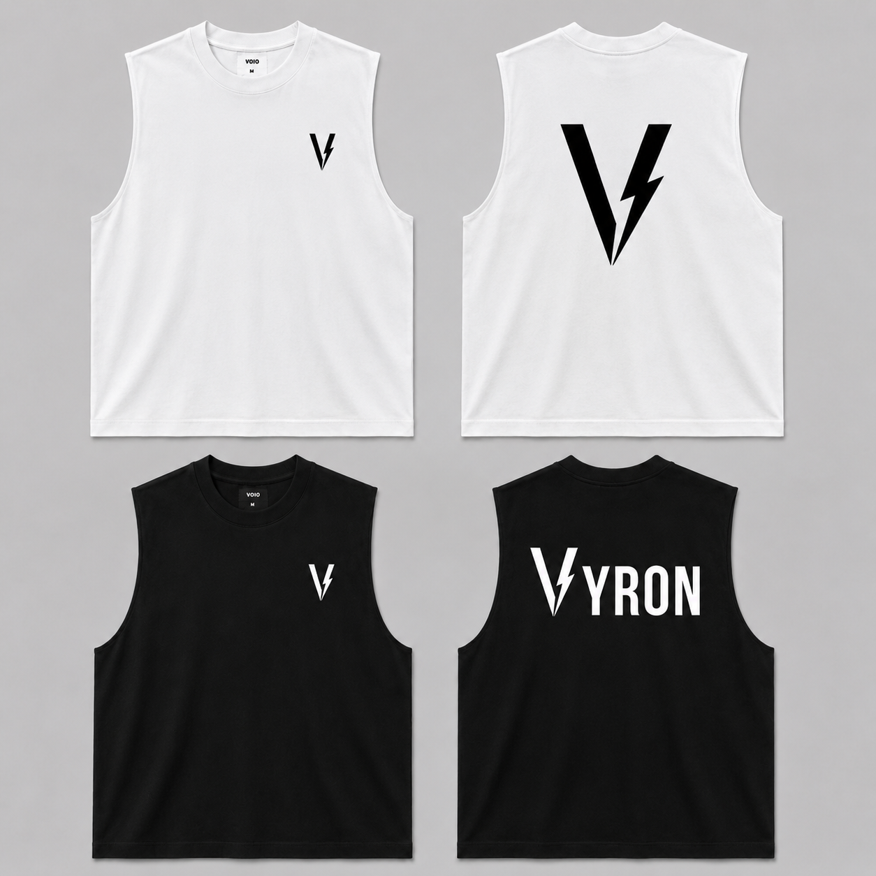 2X1 Musculosa Vyron + Musculosa Big logo