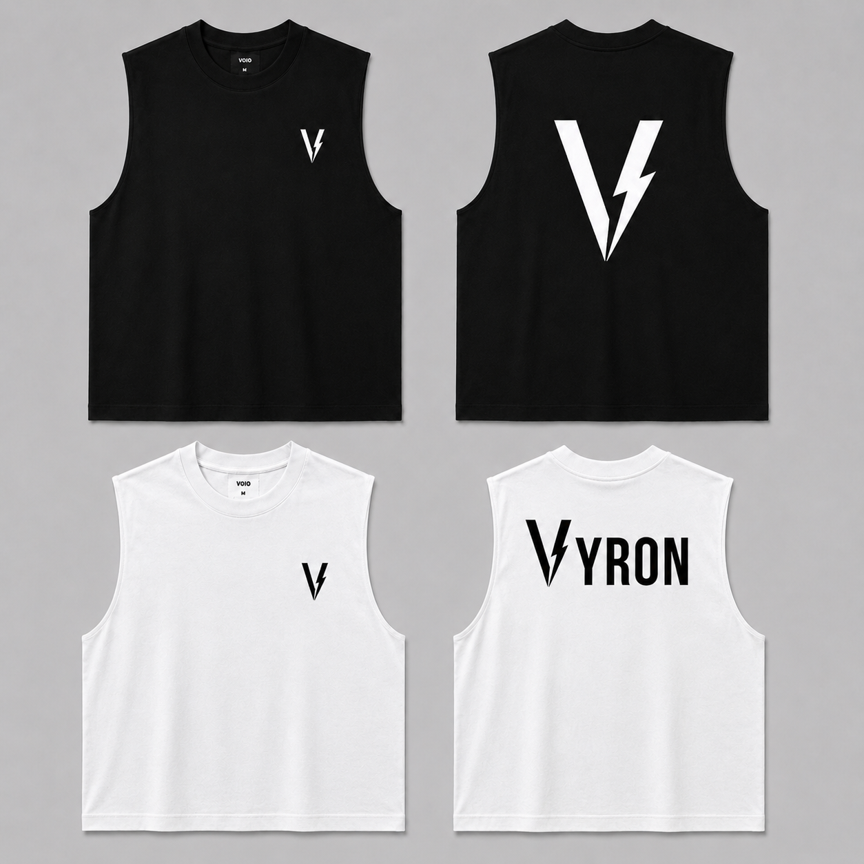 2X1 Musculosa Vyron + Musculosa Big logo