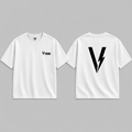 Remera Oversize - Big logo Blanco