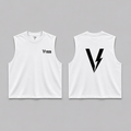 Musculosa Vyron - Big logo white