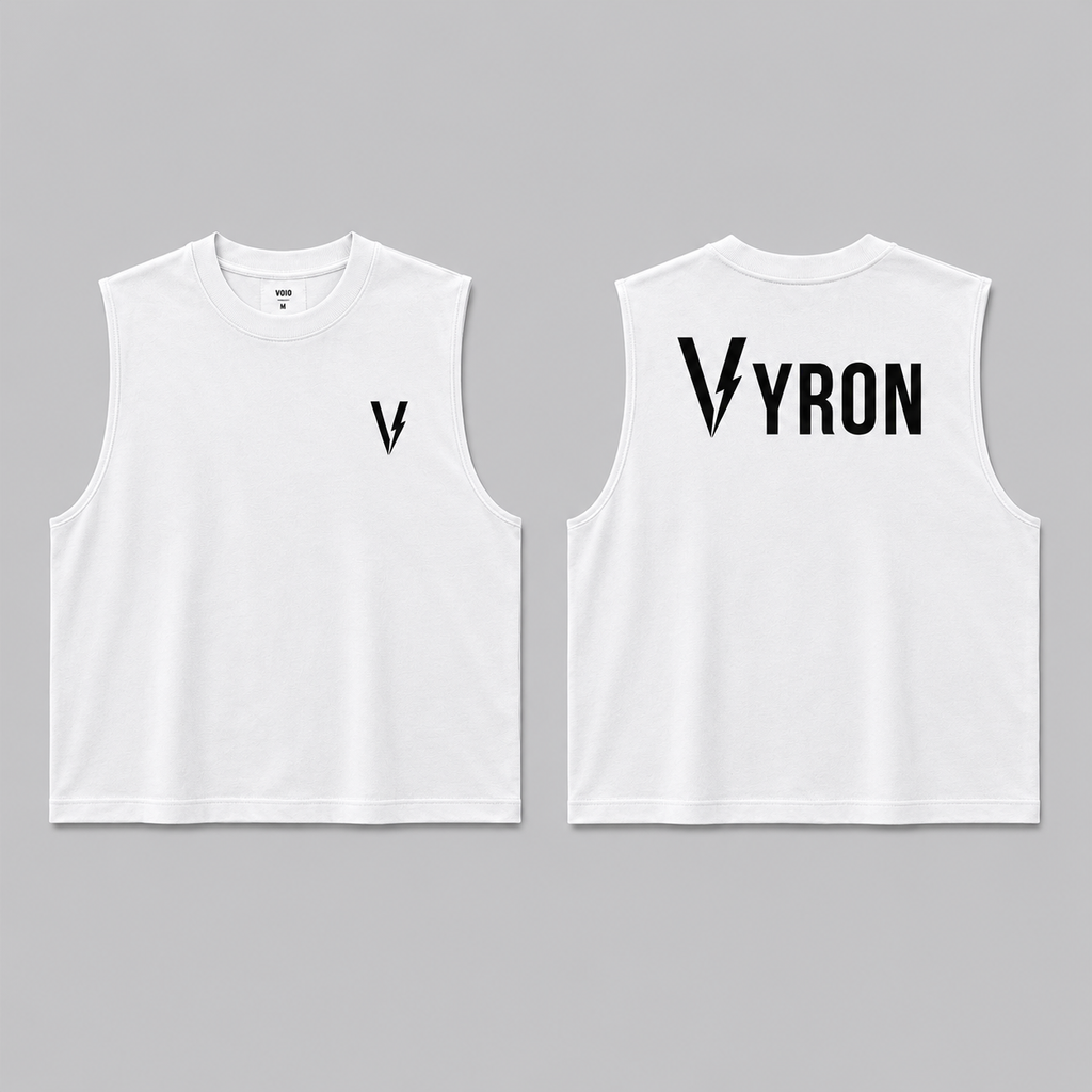 Musculosa Vyron white