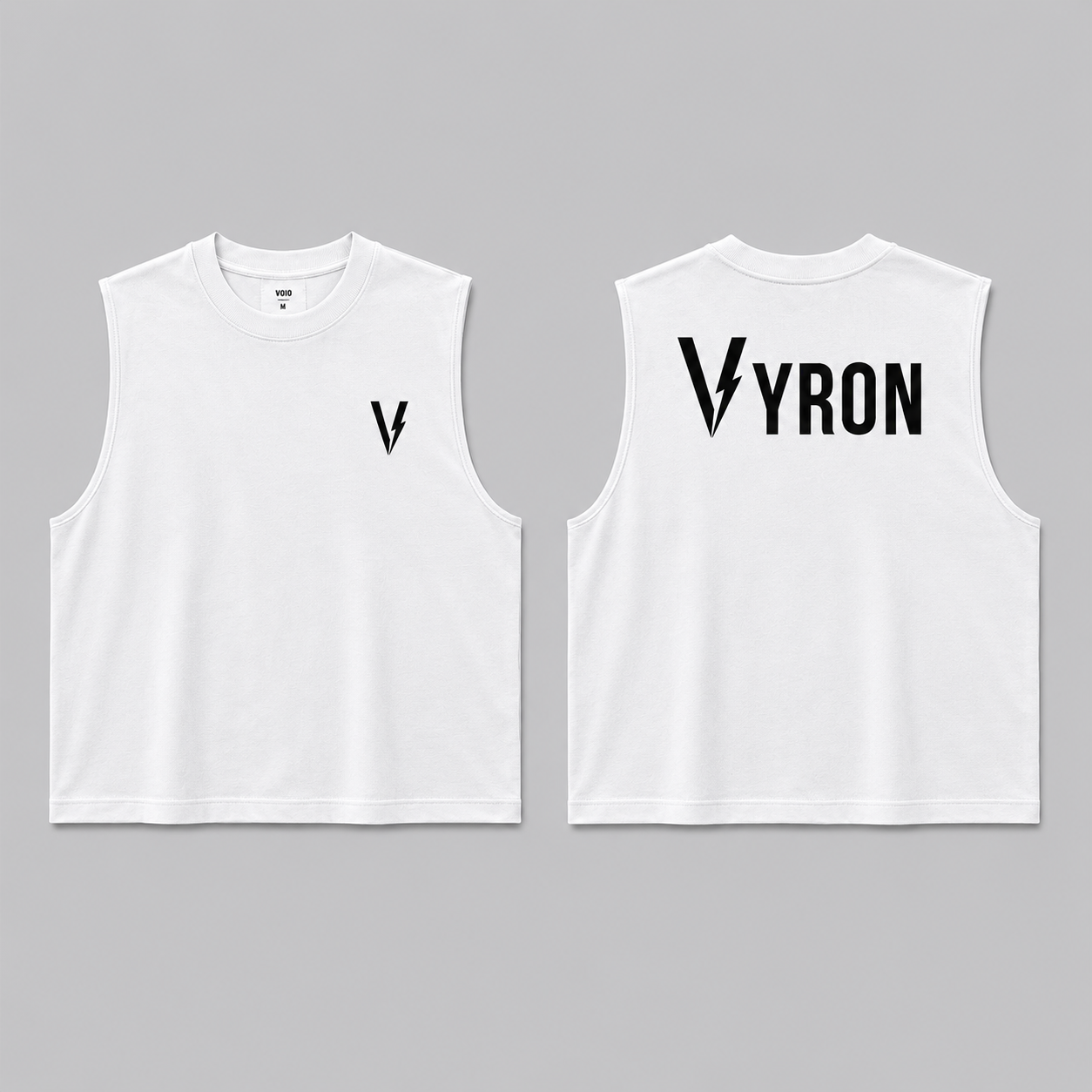 Musculosa Vyron white