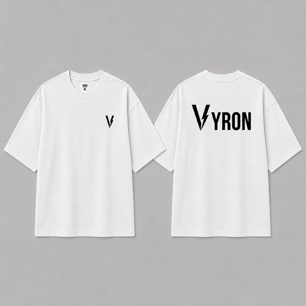Remera Oversize - Vyron white