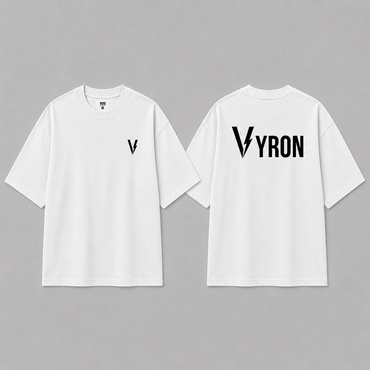 Remera Oversize - Vyron white