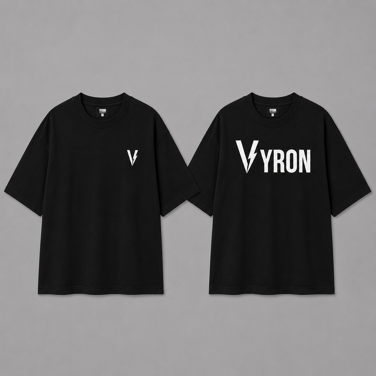 Remera Oversize - Vyron black
