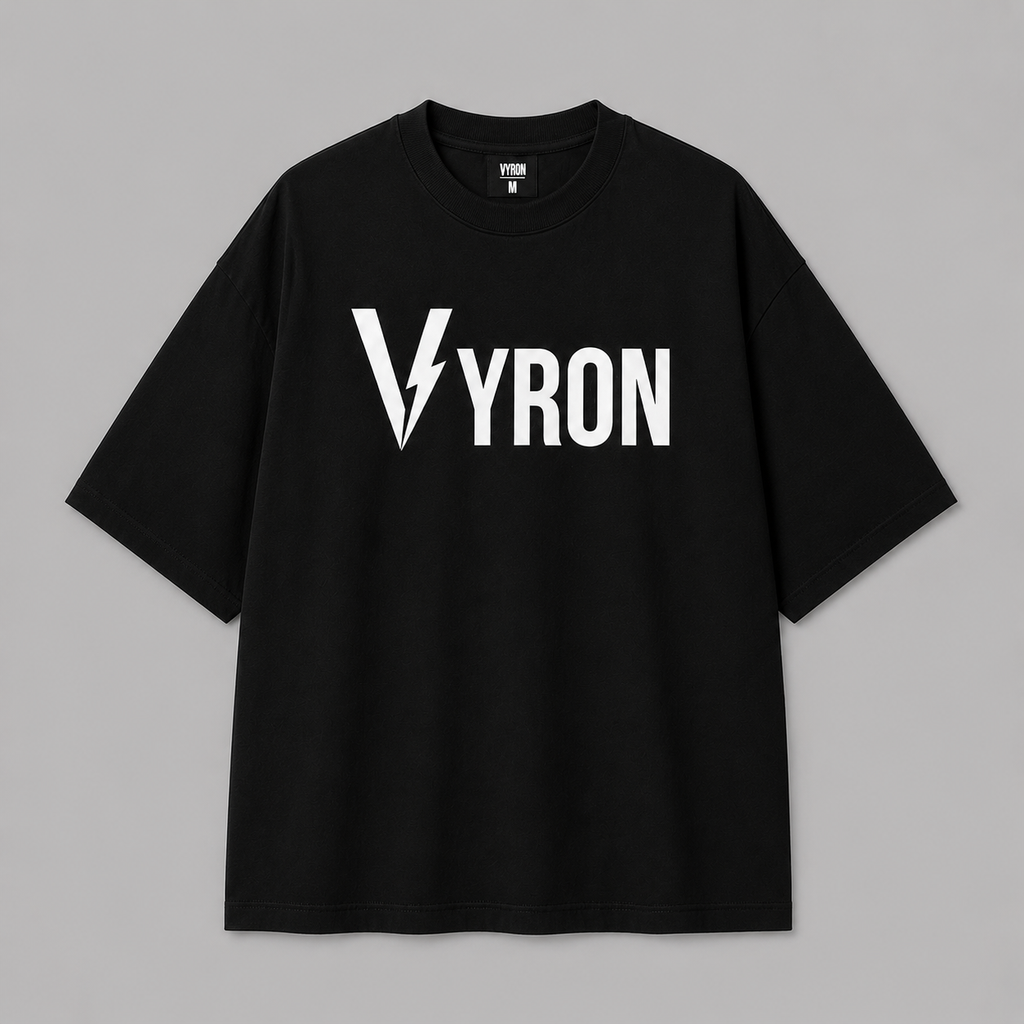 Remera Oversize - Vyron black