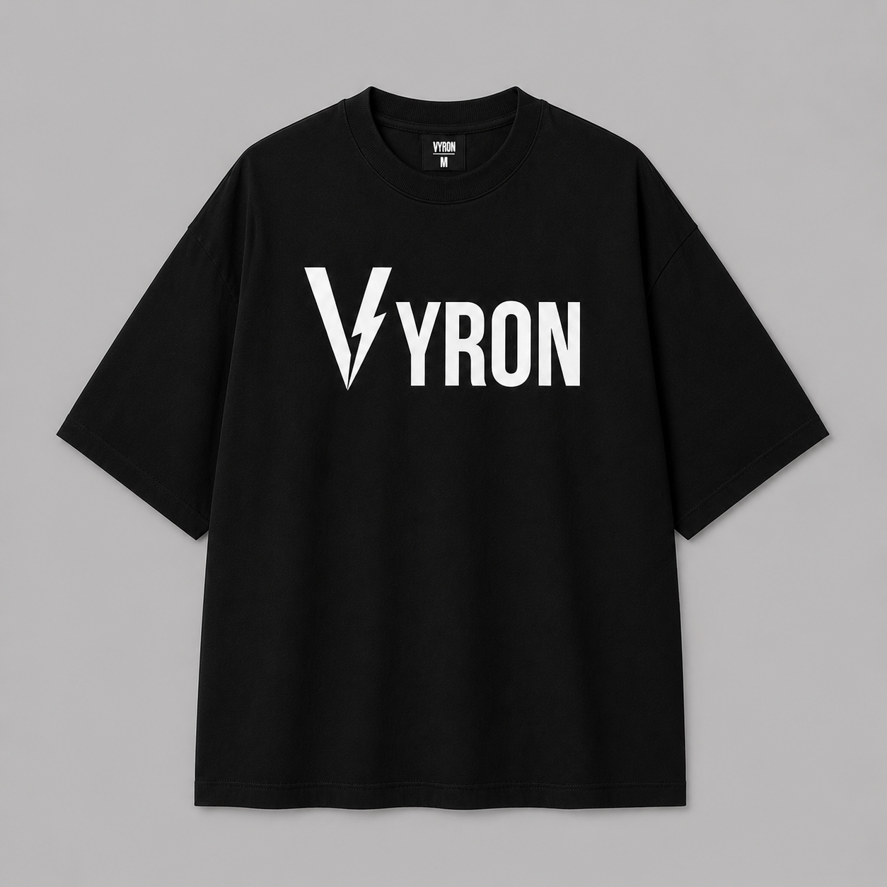 Remera Oversize - Vyron black