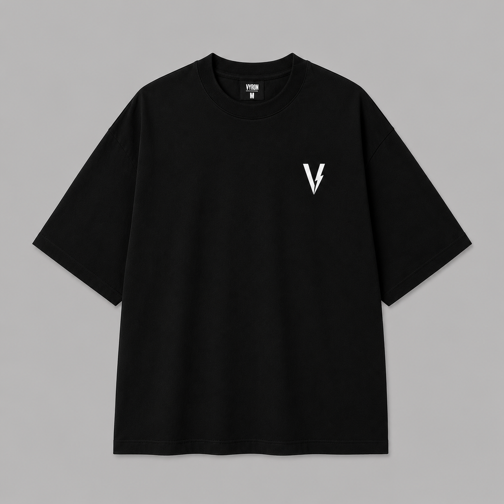Remera Oversize - Vyron black