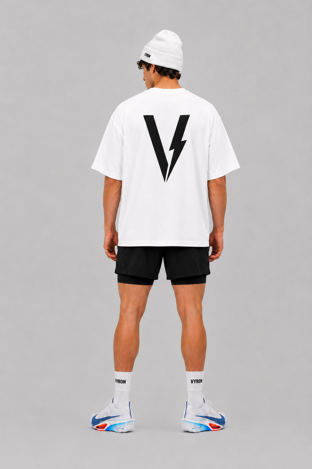 Remera Oversize - Big logo Blanco