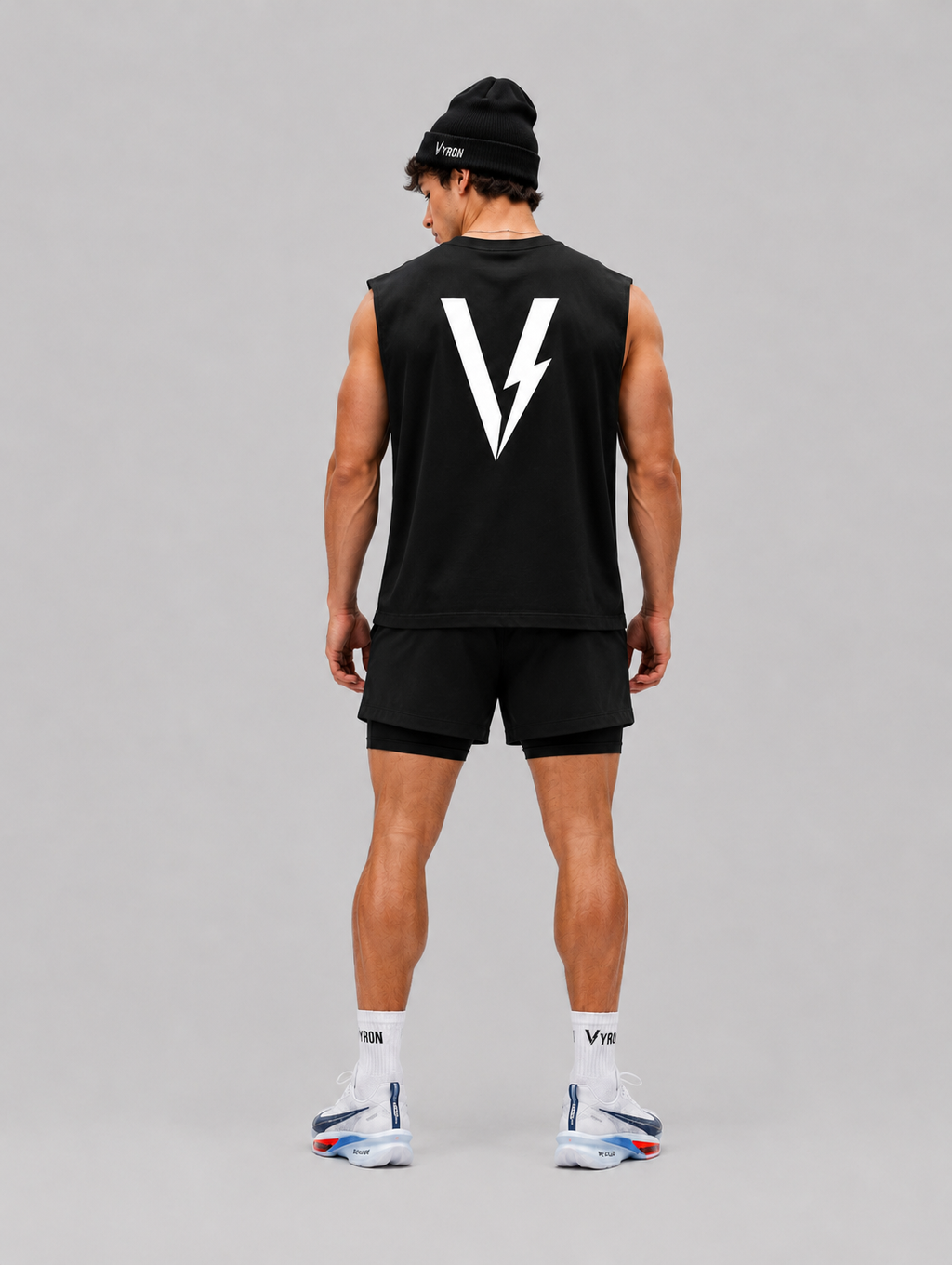 Musculosa Vyron - Big logo black