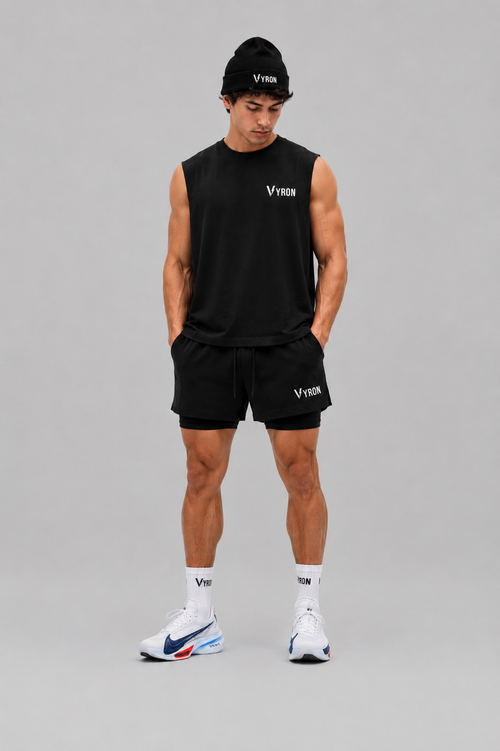 2x1 Musculosa Vyron - Big logo black