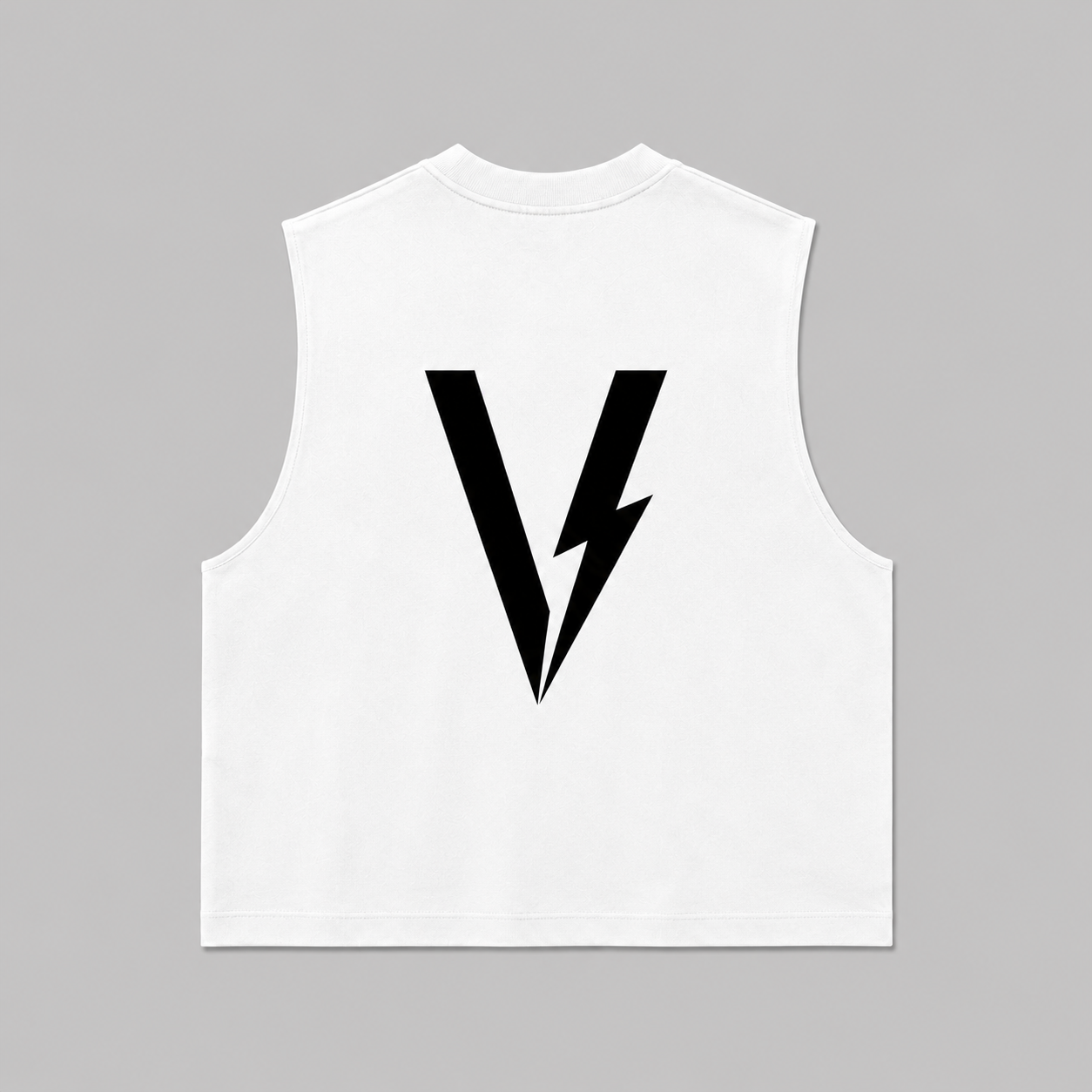 Musculosa Vyron - Big logo white