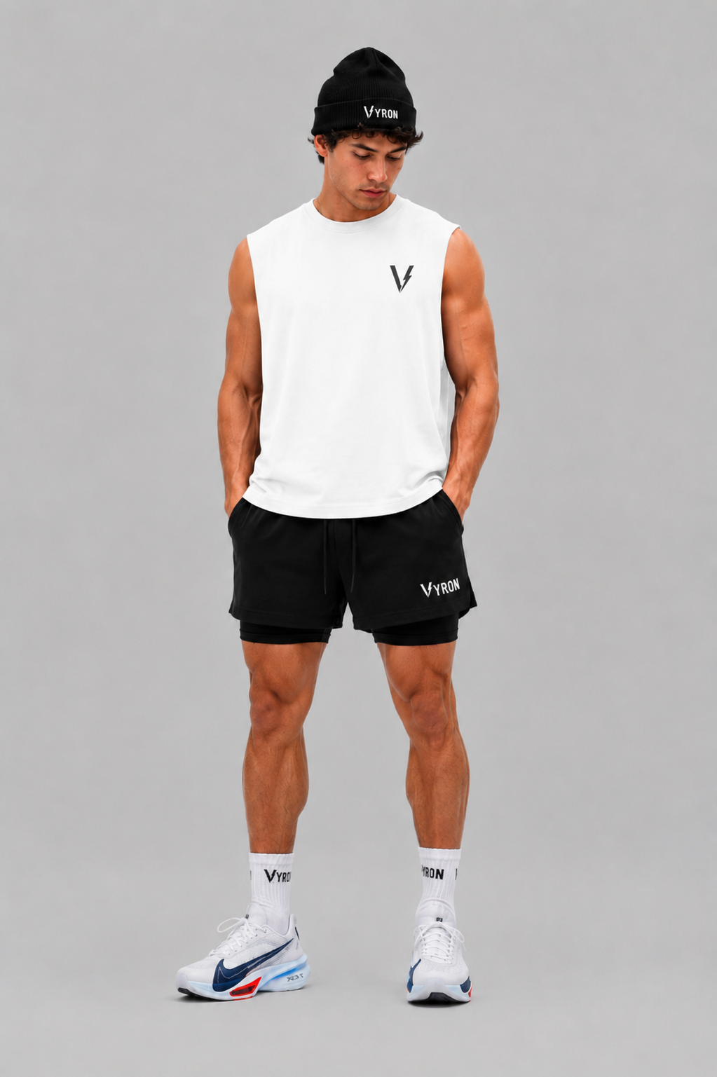 Musculosa Vyron white