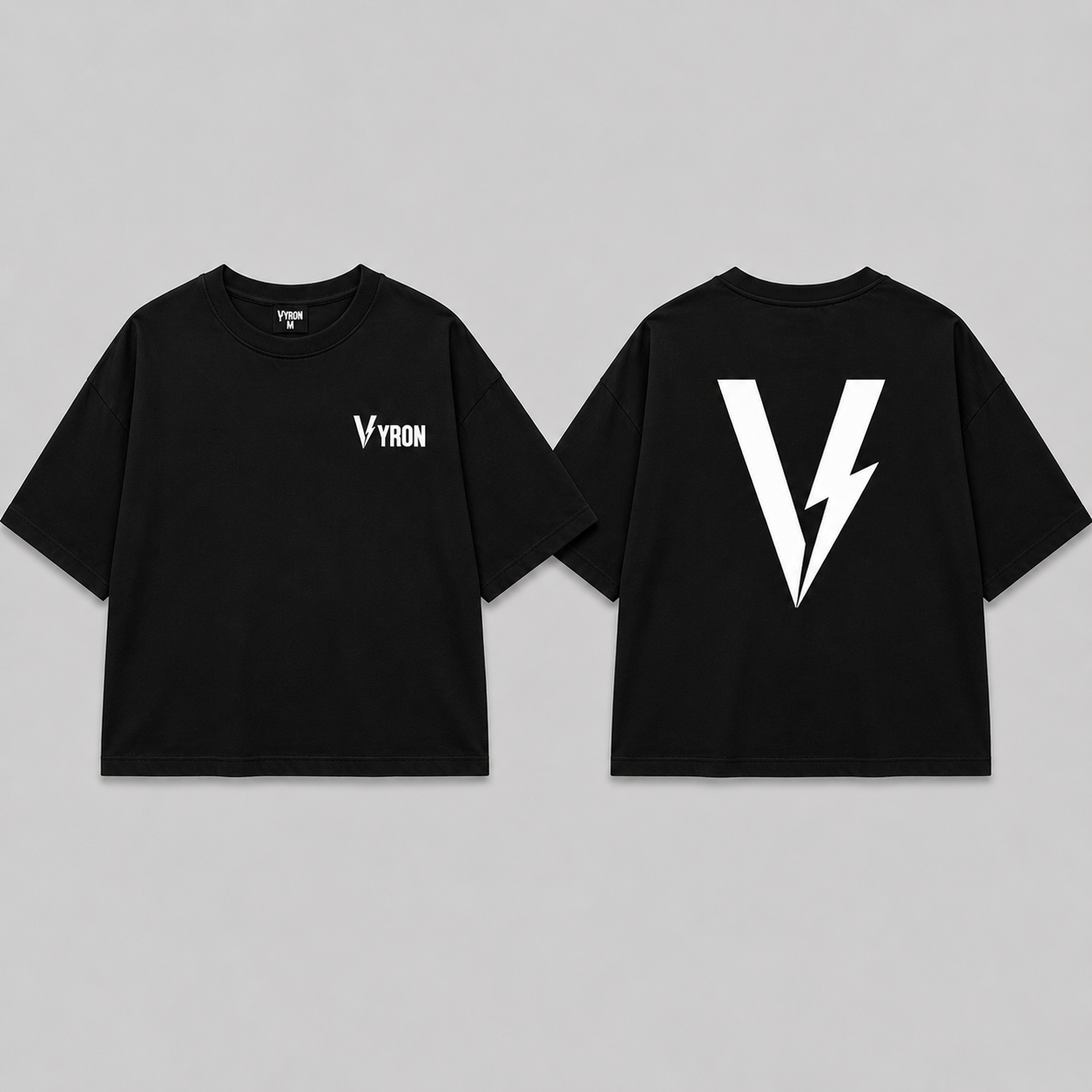 Remera Boxy Fit - Big logo black