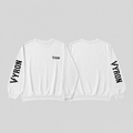 Remera Vyron Mangas largas blanca