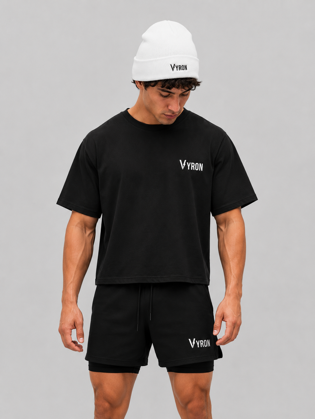 Remera Boxy Fit - Big logo black