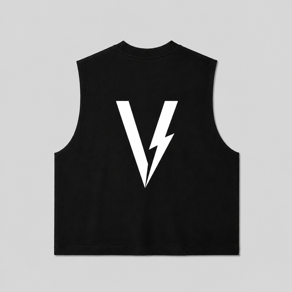Musculosa Vyron - Big logo black