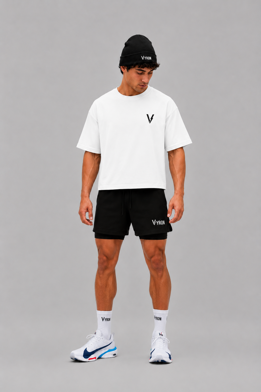 Remera Boxy Fit - Vyron White
