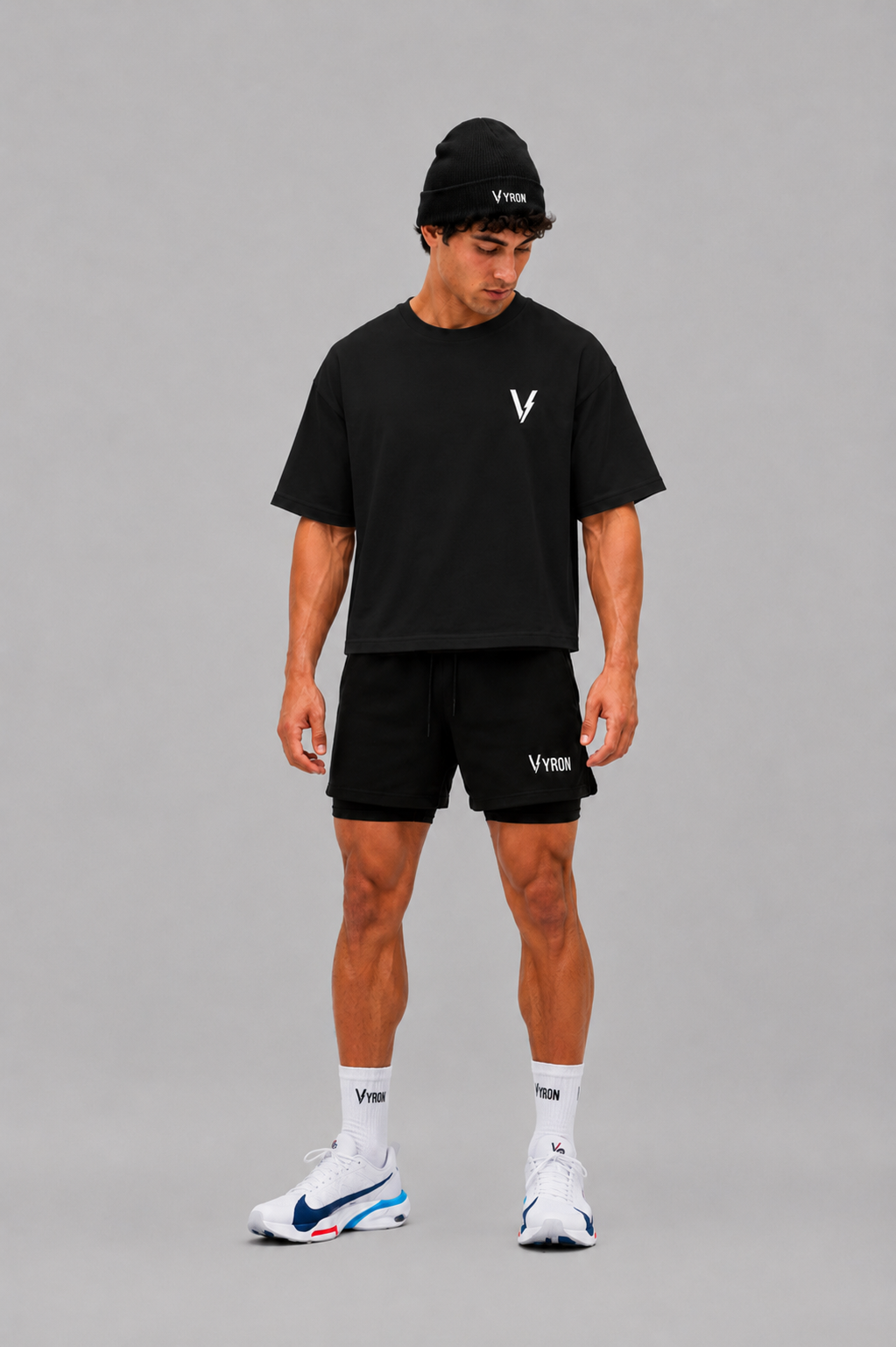 Remera boxy fit - Vyron black