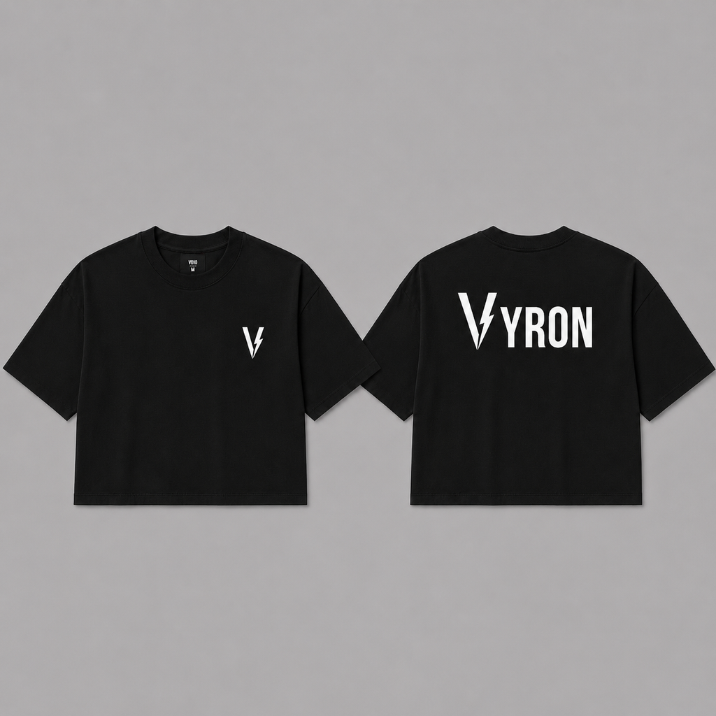 Remera boxy fit - Vyron black