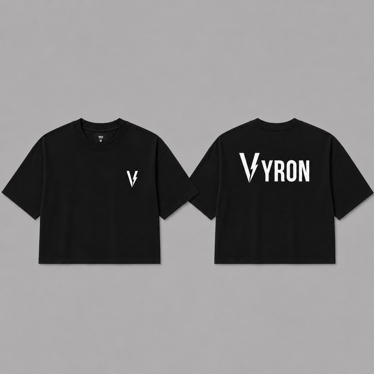 Remera boxy fit - Vyron black