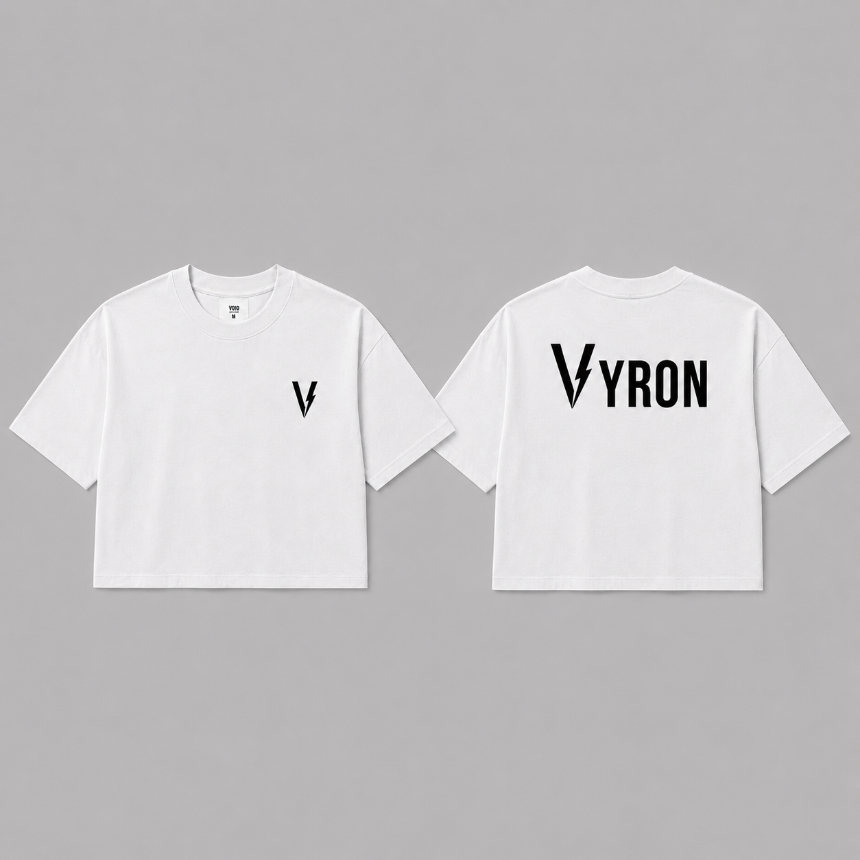 Remera Boxy Fit - Vyron White