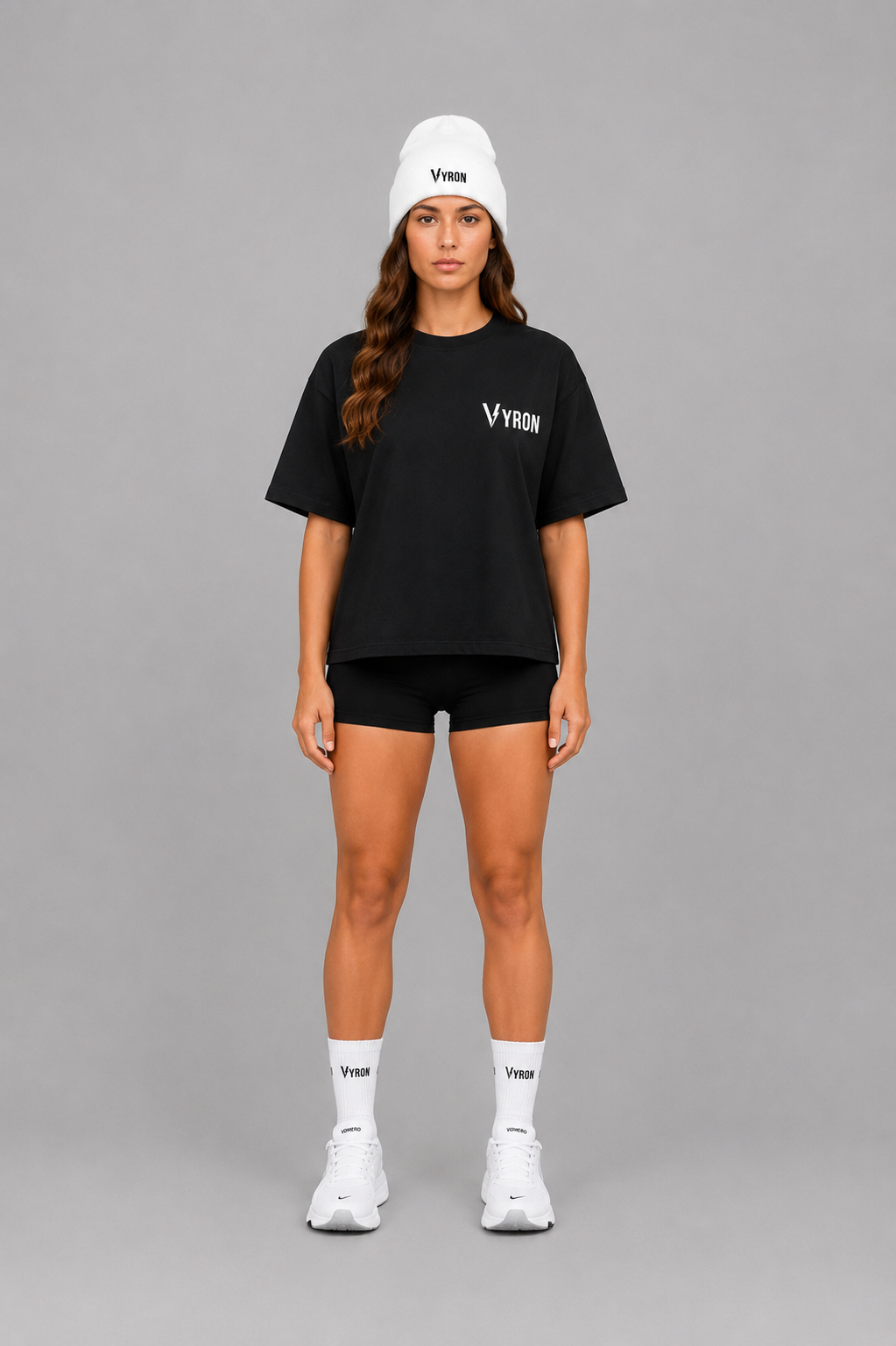 Remera Boxy Fit - Big logo black