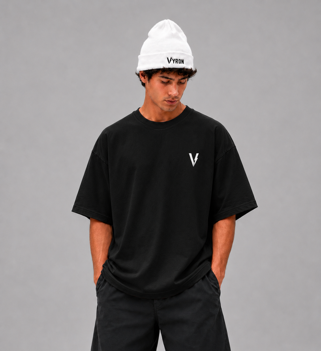 Remera Oversize - Vyron black