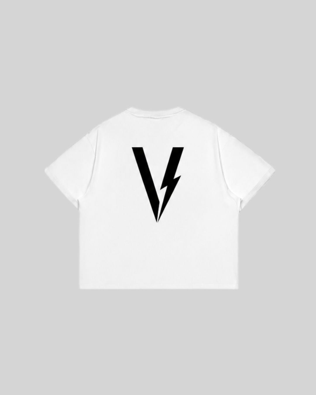 Remera Boxy Fit - Big logo white